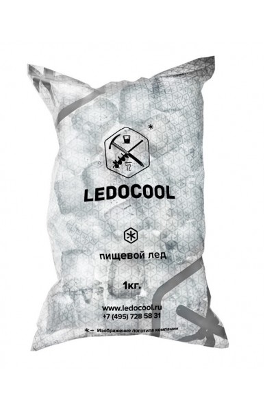 Лед для напитков Ledocool пищевой 1 кг